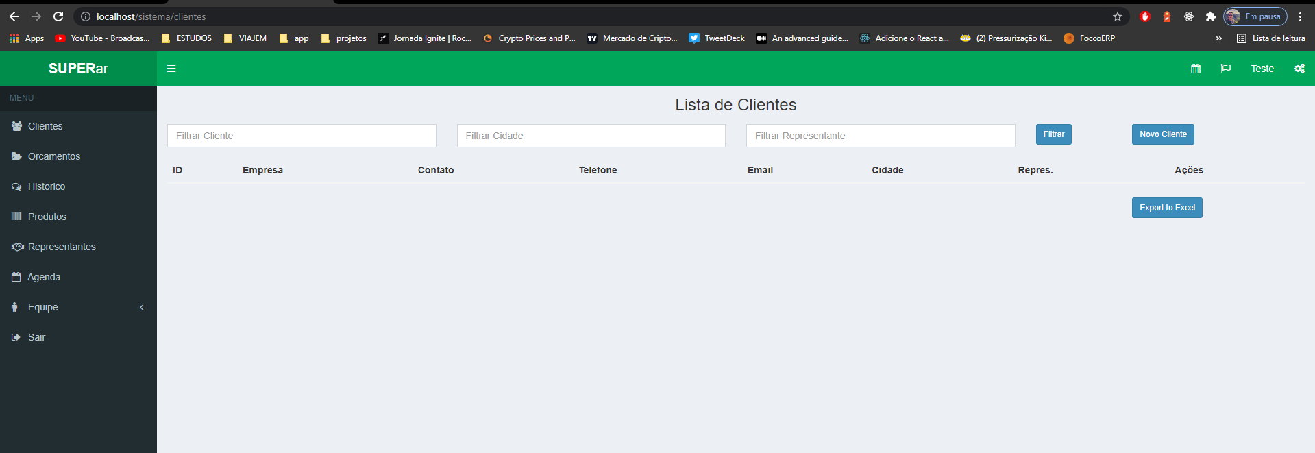 PHP - CRM