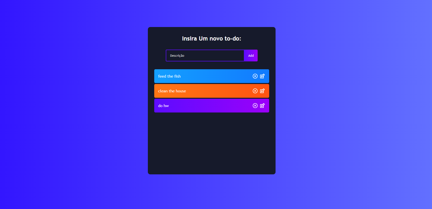 Simple Todo - with REACT